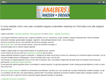 Tablet Screenshot of analberswitgoed.nl